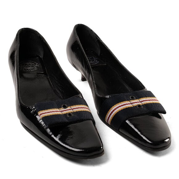 Collectible Clergerie Espace Patent Leather Pumps Size 6 - Picture 3 of 9